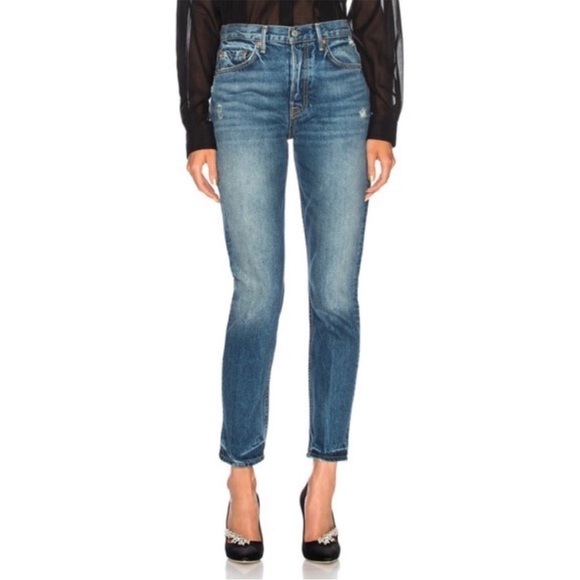 ⭐️HP⭐️Sz27P GRLFRND Karolina distressed denim in “Close to You” colour EUC - Picture 1 of 14